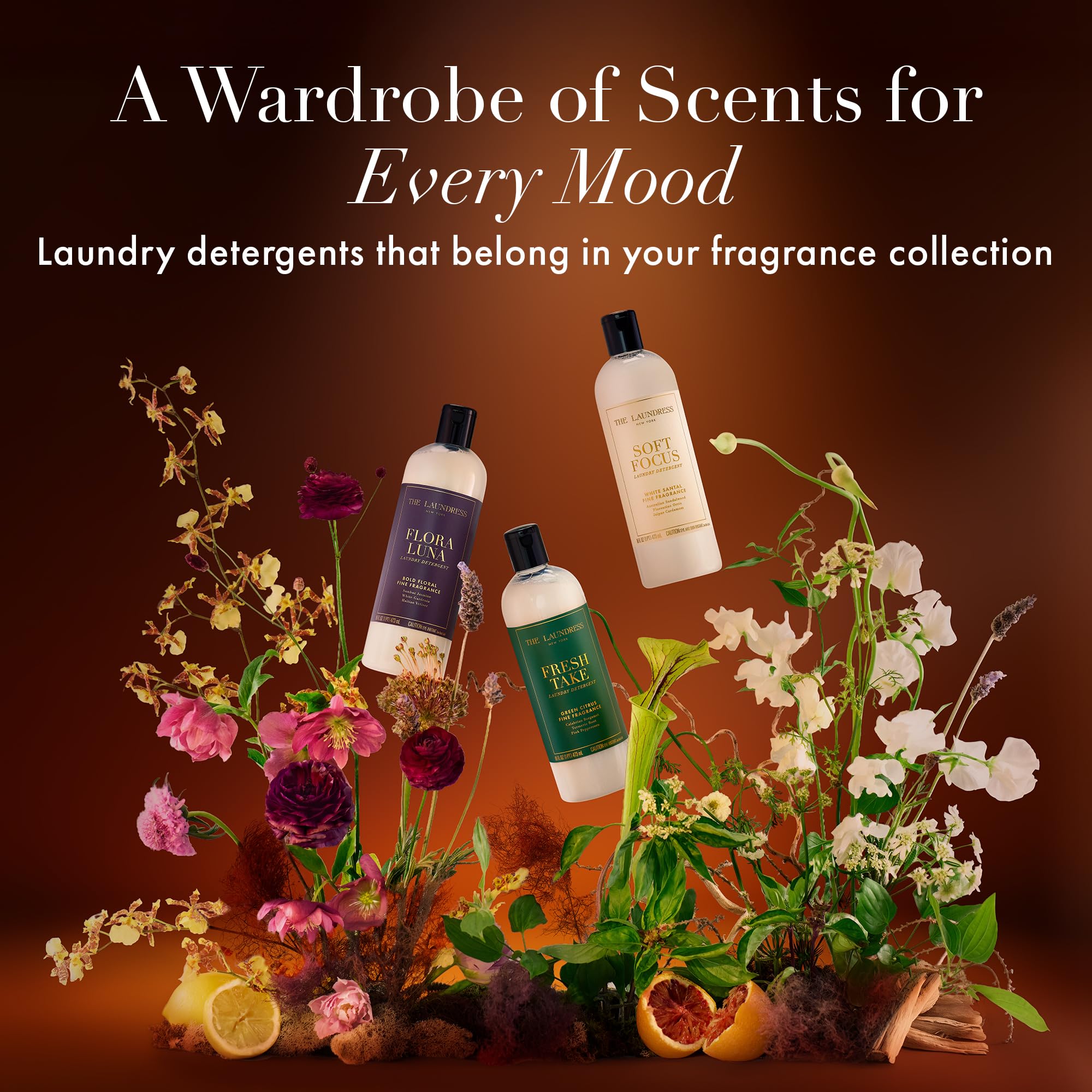 The Laundress prendas recién lavadas con acabado suave y aroma