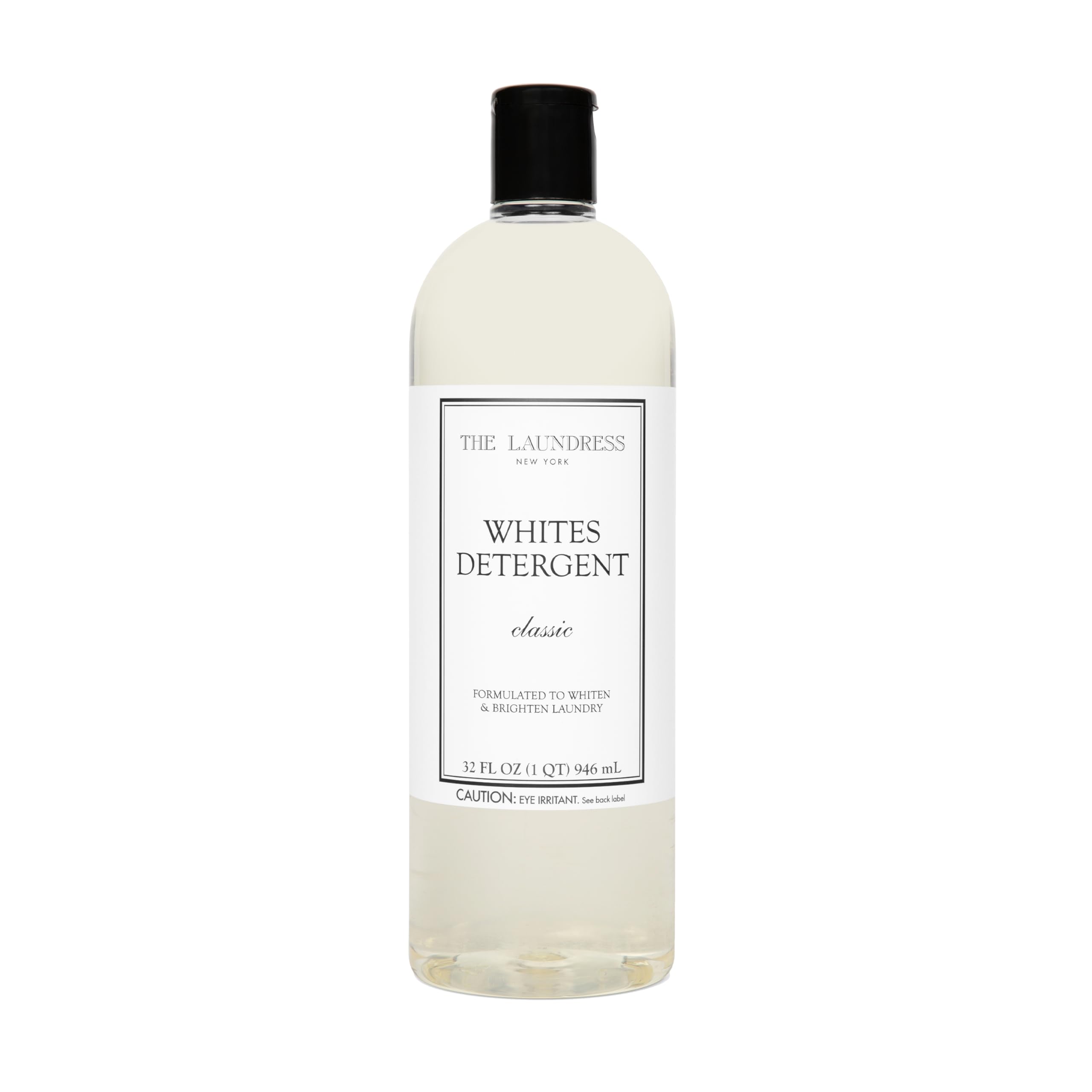 The Laundress envase frontal mostrando diseño y volumen 32 oz, limpieza eficiente