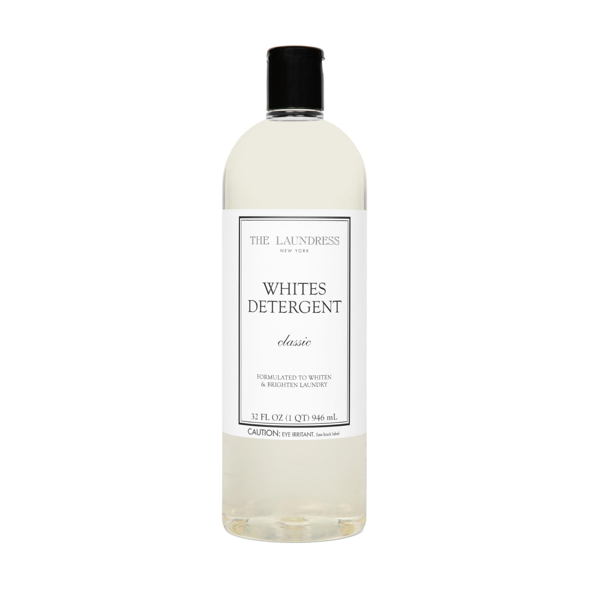 The Laundress envase frontal mostrando diseño y volumen 32 oz, limpieza eficiente