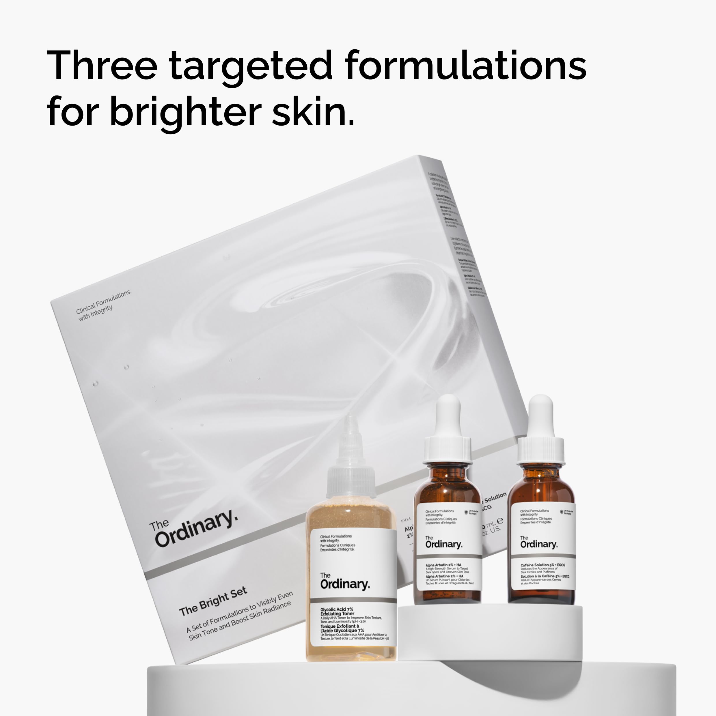 The Ordinary Alpha Arbutin 2% textura del sérum para tono uniforme