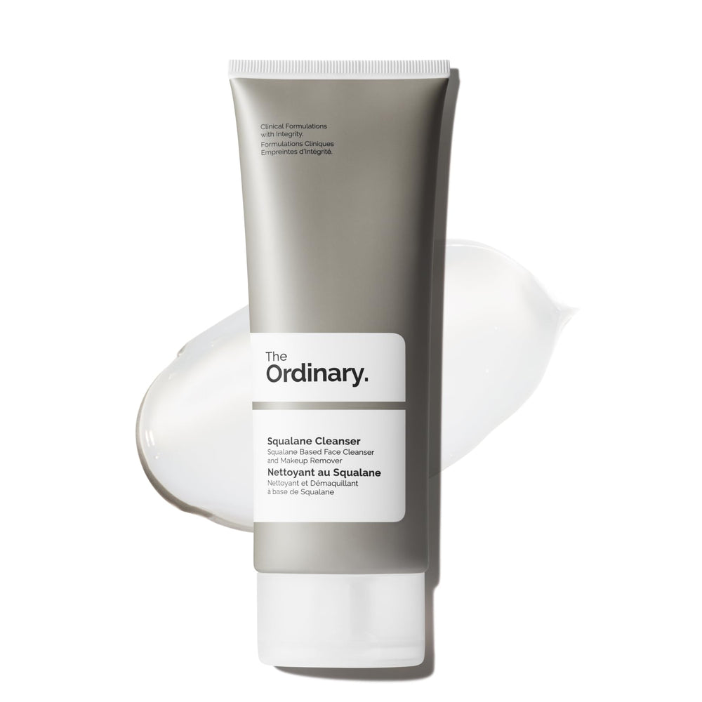 The Ordinary limpiador squalane frontal envase mostrando diseño y practicidad