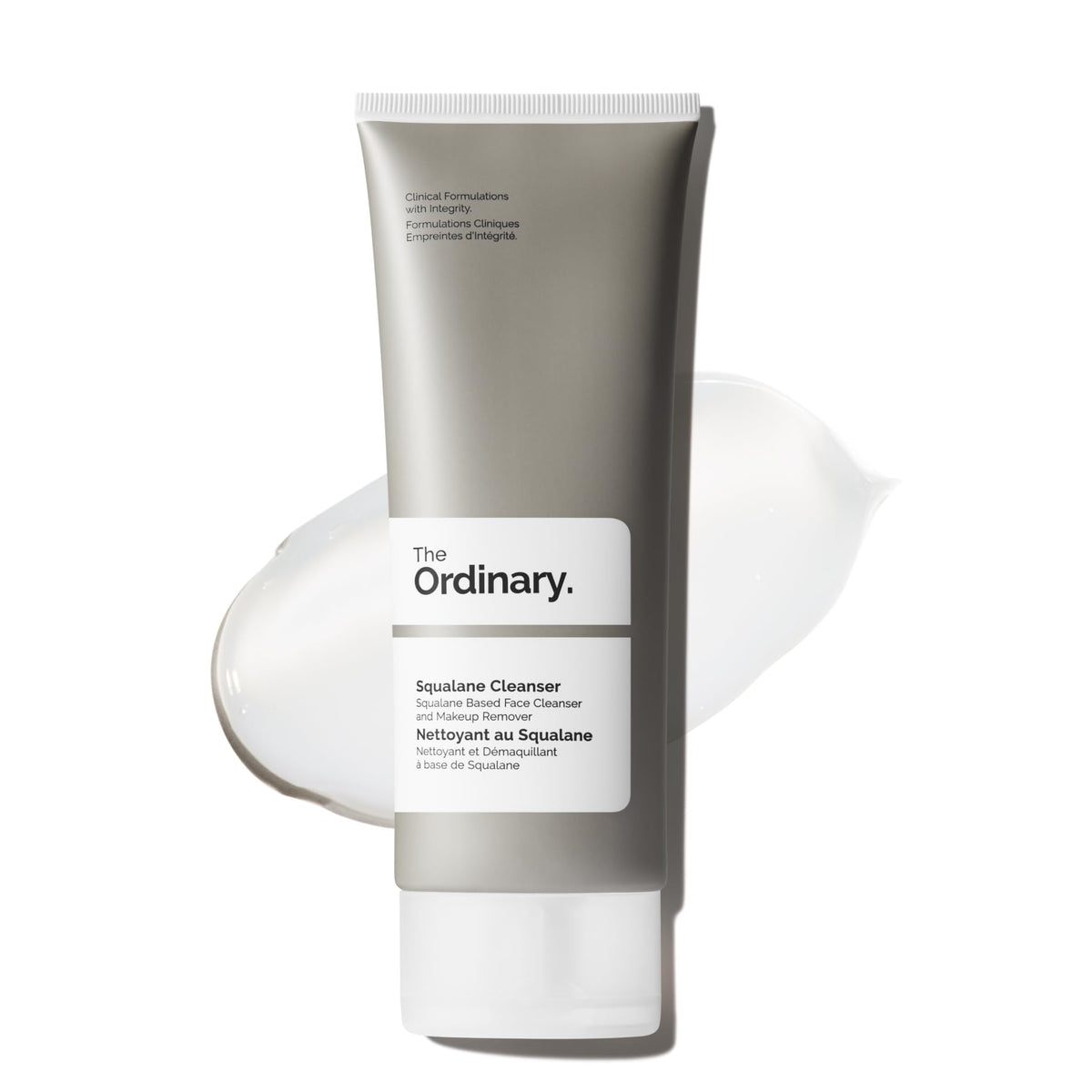 The Ordinary limpiador squalane frontal envase mostrando diseño y practicidad