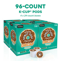 The Original Donut Shop cápsula K-Cup vista frontal, compatible y lista para usar