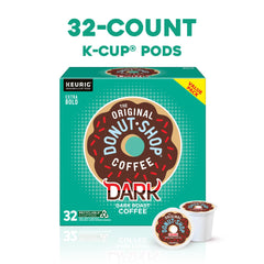 The Original Donut Shop K-Cup pod close-up revealing seal and grind for consistent extraction