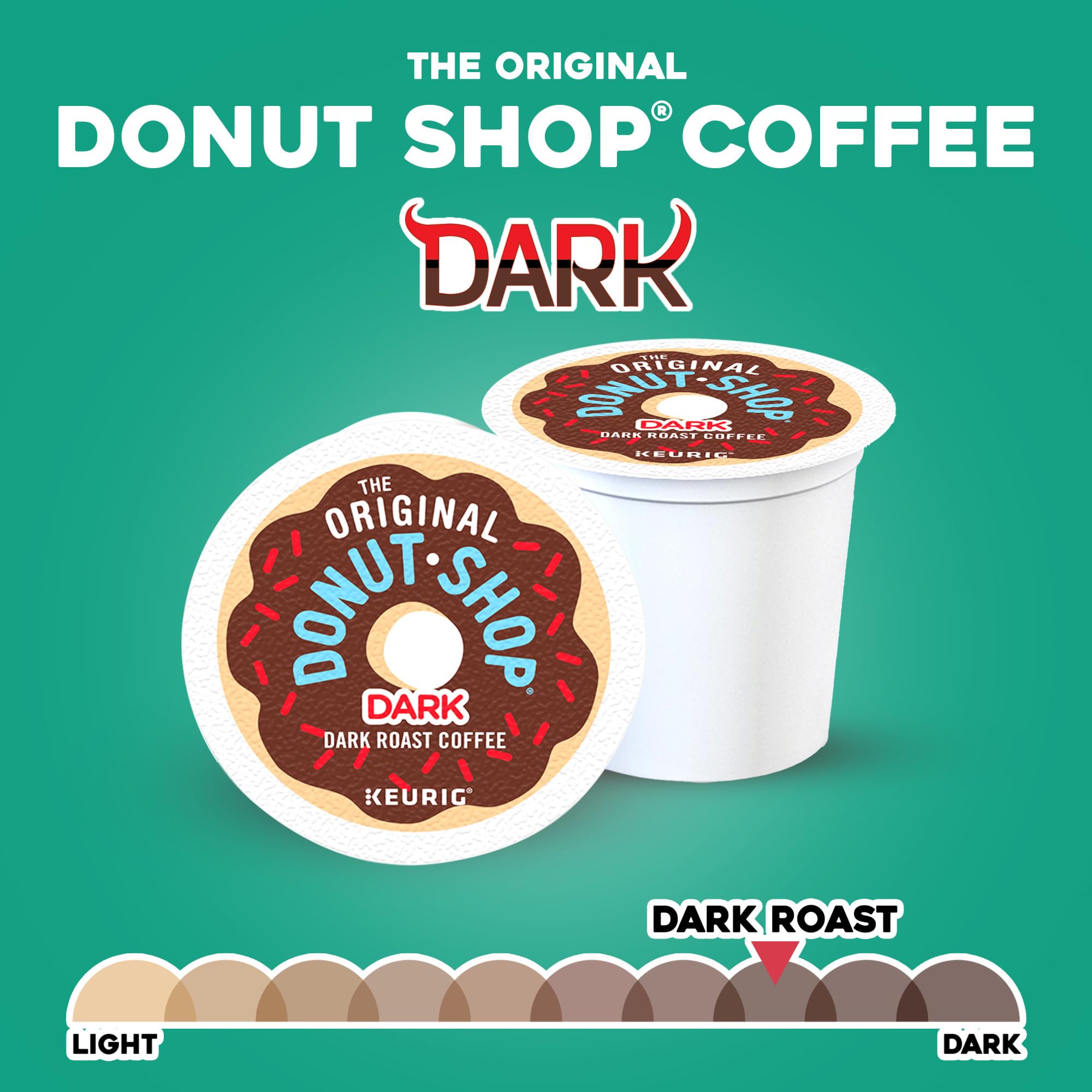 Close-up of The Original Donut Shop label with kosher certification and ingredient clarity