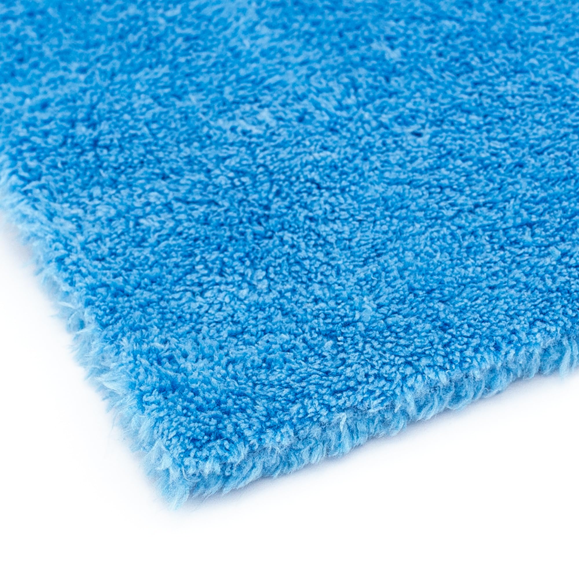 The Rag Company primer plano de textura super plush que muestra suavidad y absorción