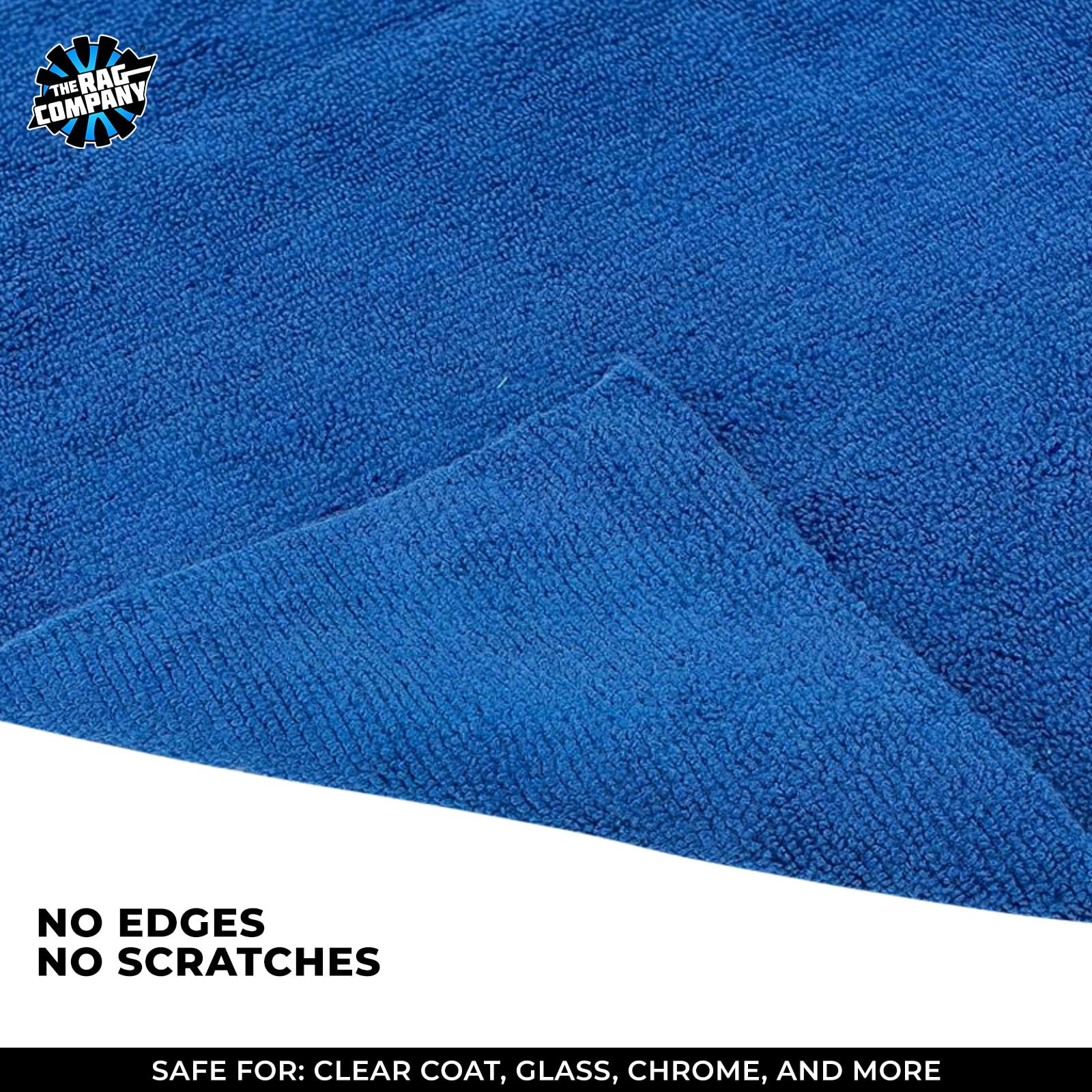 The Rag Company detalle de doble pelo para recoger suciedad y rematar brillo