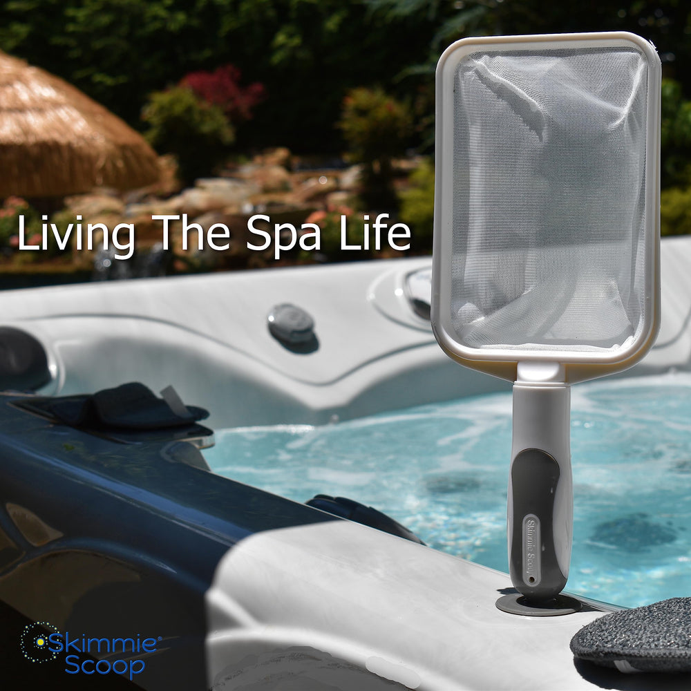 The Skimmie material ABS resistente para uso en agua caliente