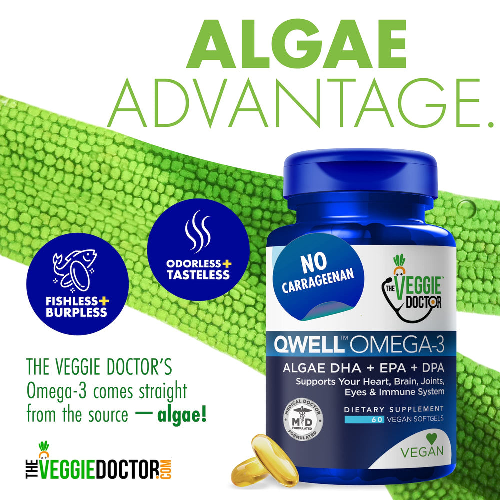 The Veggie Doctor detalle de etiqueta con ingredientes y certificaciones claras