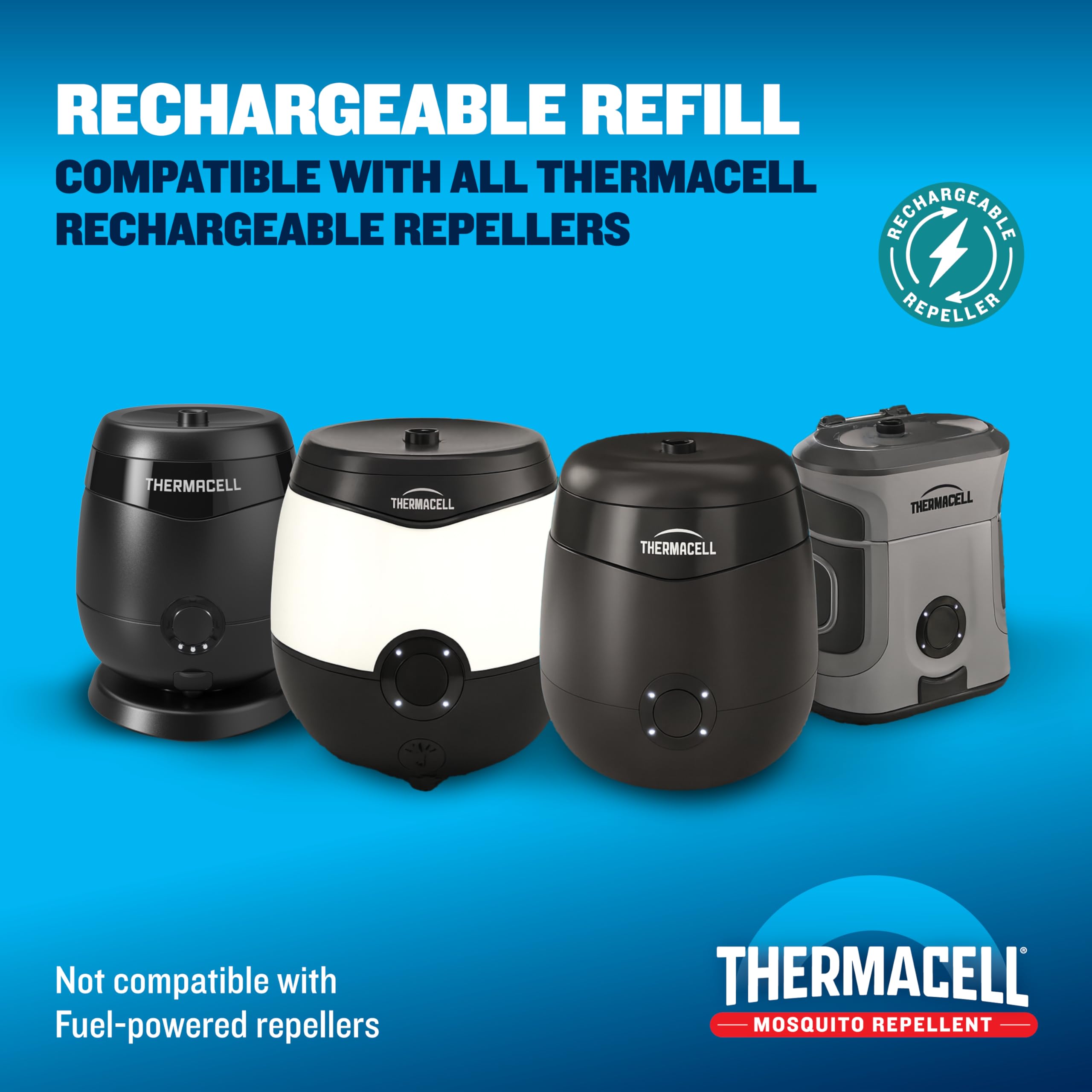 Thermacell cartucho detalle del diseño interno y fácil instalación