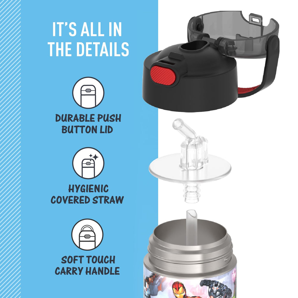 THERMOS FUNtainer en bolsillo de mochila, portátil para colegio