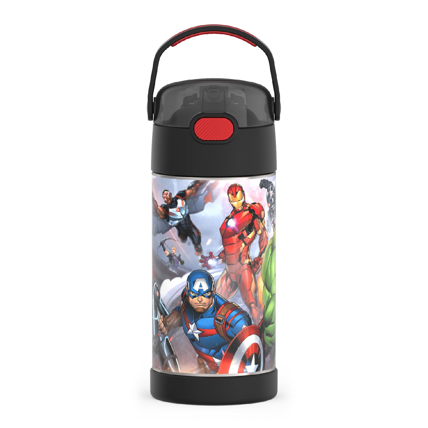 THERMOS FUNtainer frontal con diseño Avengers, atractiva y durable