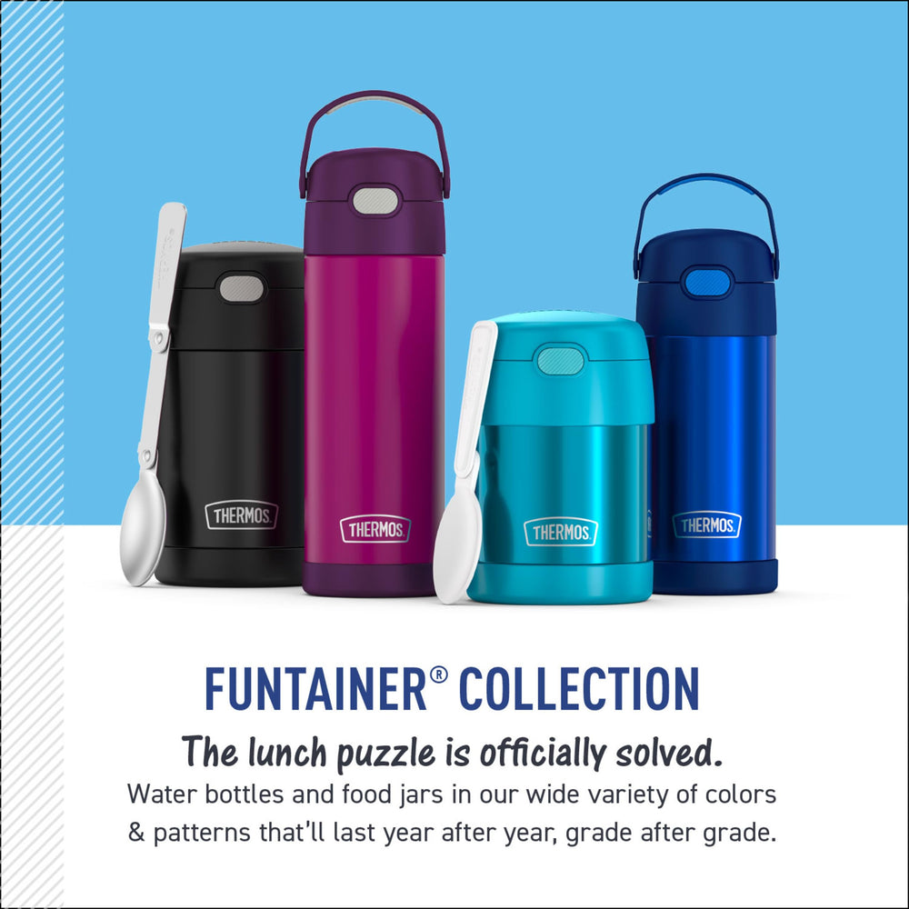 THERMOS FUNtainer asa integrada con agarre suave para transportar cómodamente