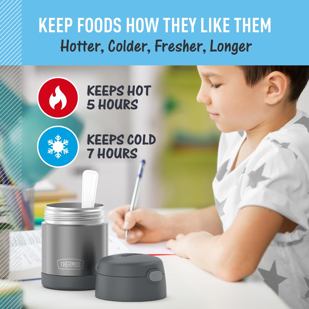 THERMOS FUNtainer dentro de una lonchera listo para la hora del almuerzo