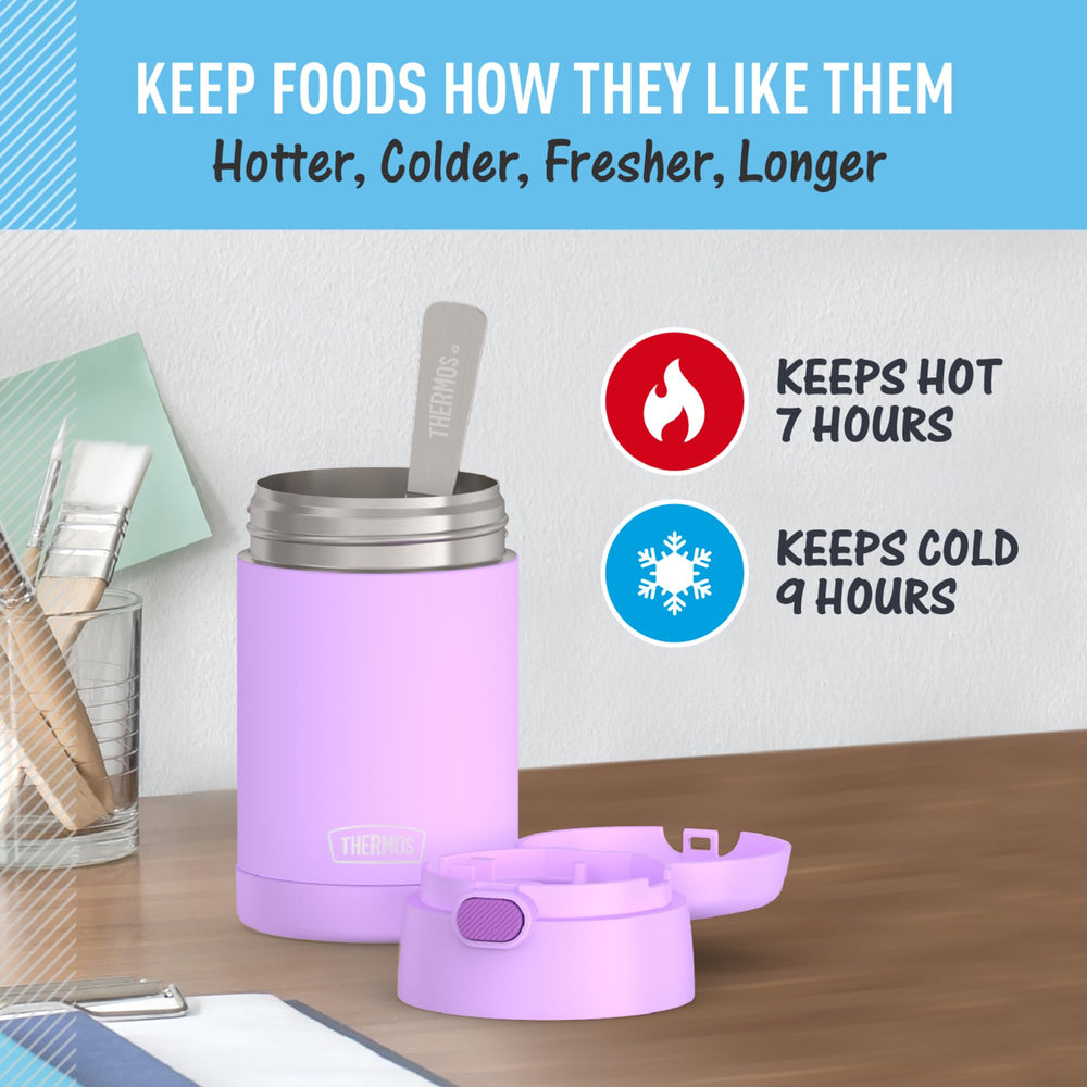 THERMOS FUNtainer dentro de una lonchera listA para la escuela
