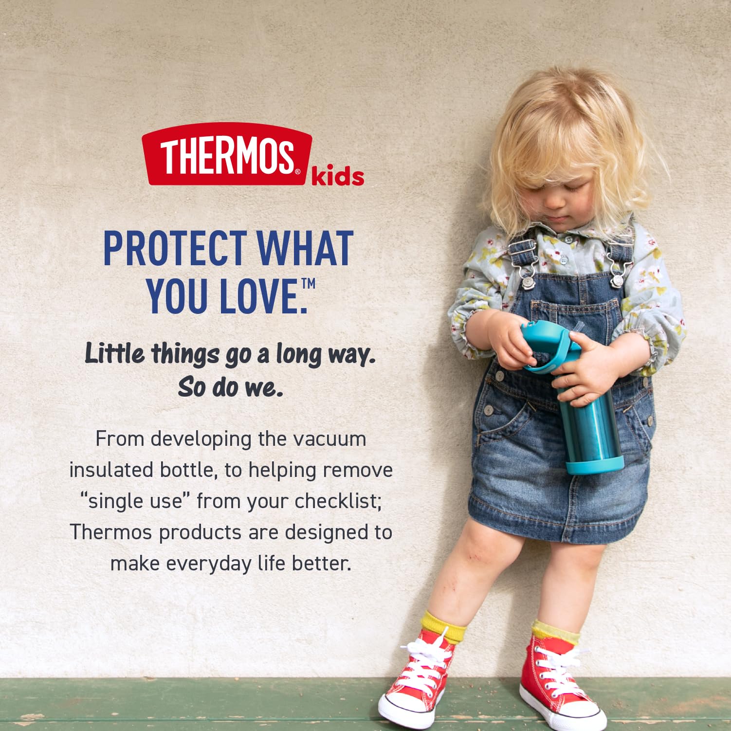 THERMOS FUNtainer Princesas en práctica deportiva, hidratación durante actividades