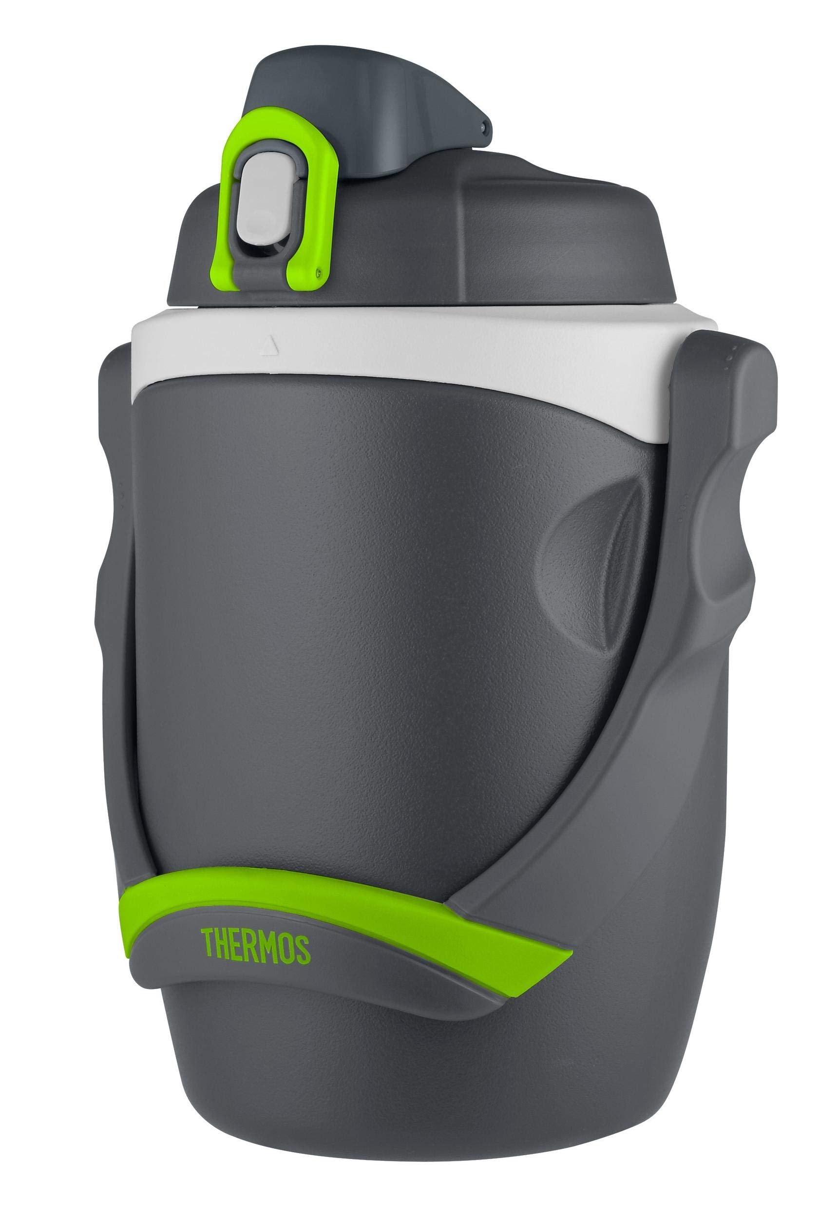 THERMOS botella en gimnasio para hidratación durante entrenamientos