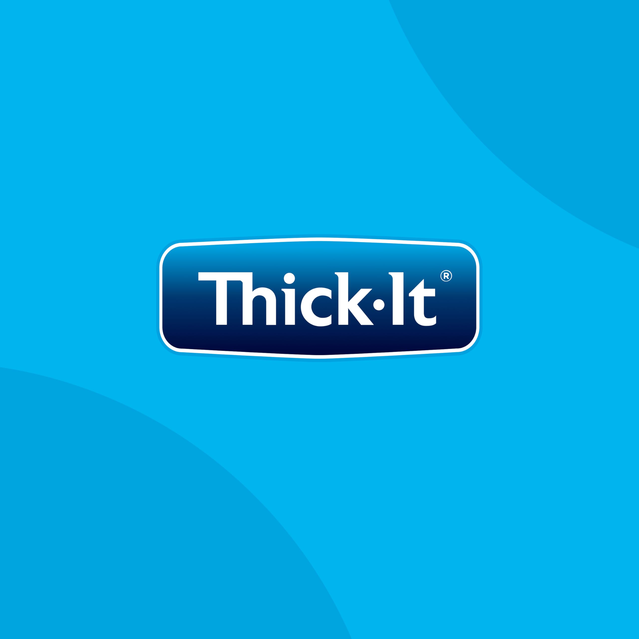 Thick-It etiqueta con instrucciones y beneficios visibles para el cuidador