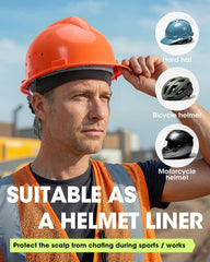 THINDUST gorra bajo casco de moto, ajuste seguro y sin deslizamiento
