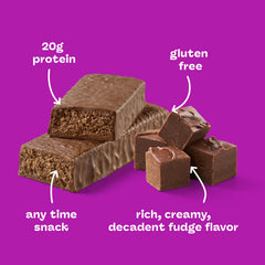 think! unwrapped bar cross-section revealing protein-rich texture for satisfaction