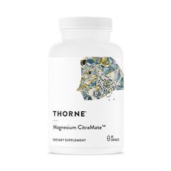 THORNE front packaging showing bottle and product name, clear ingredient trust