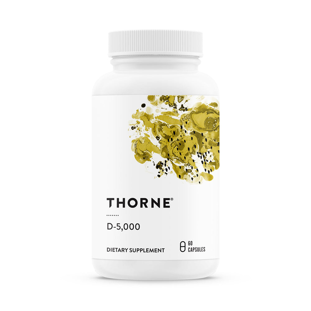 THORNE bottle front packaging showing product name and 60 capsules benefit clarity