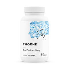 THORNE vista frontal del envase que inspira confianza en calidad