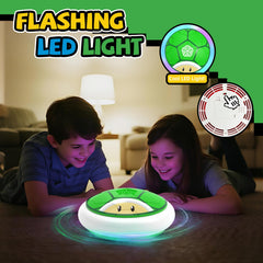 Thusine primer plano de la parte superior con LEDs encendidos y acabado liso