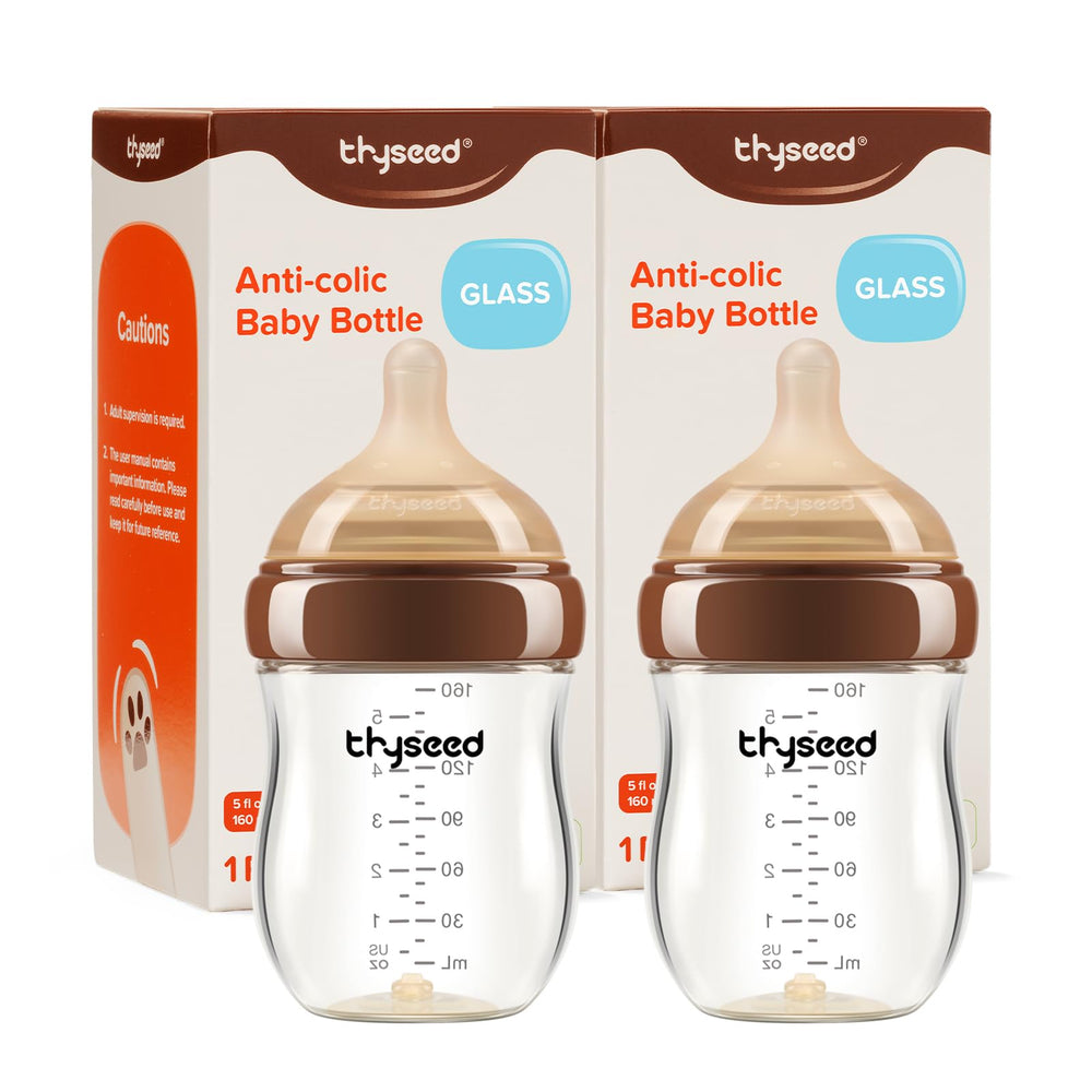 thyseed front packaging showing two glass bottles and benefits