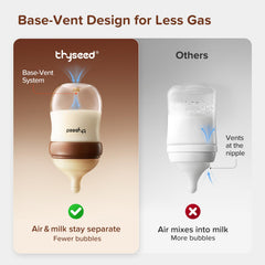 thyseed ultra-soft silicone texture promoting natural feeding
