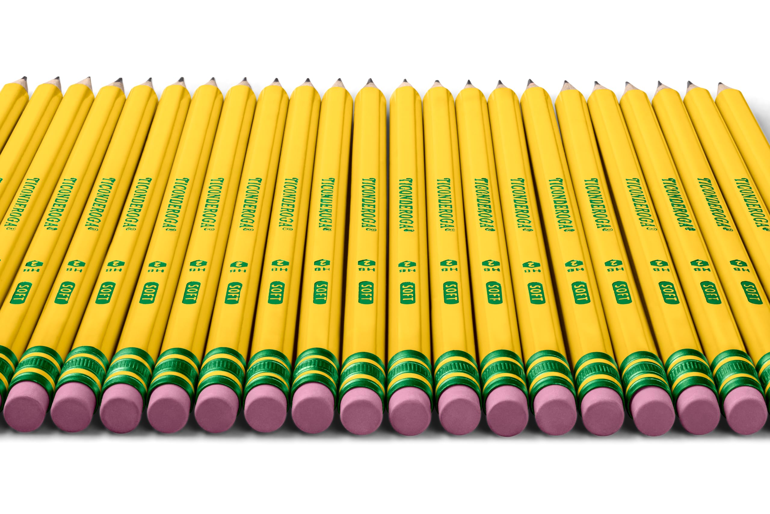 students using Ticonderoga pencils in classroom, dependable for tests