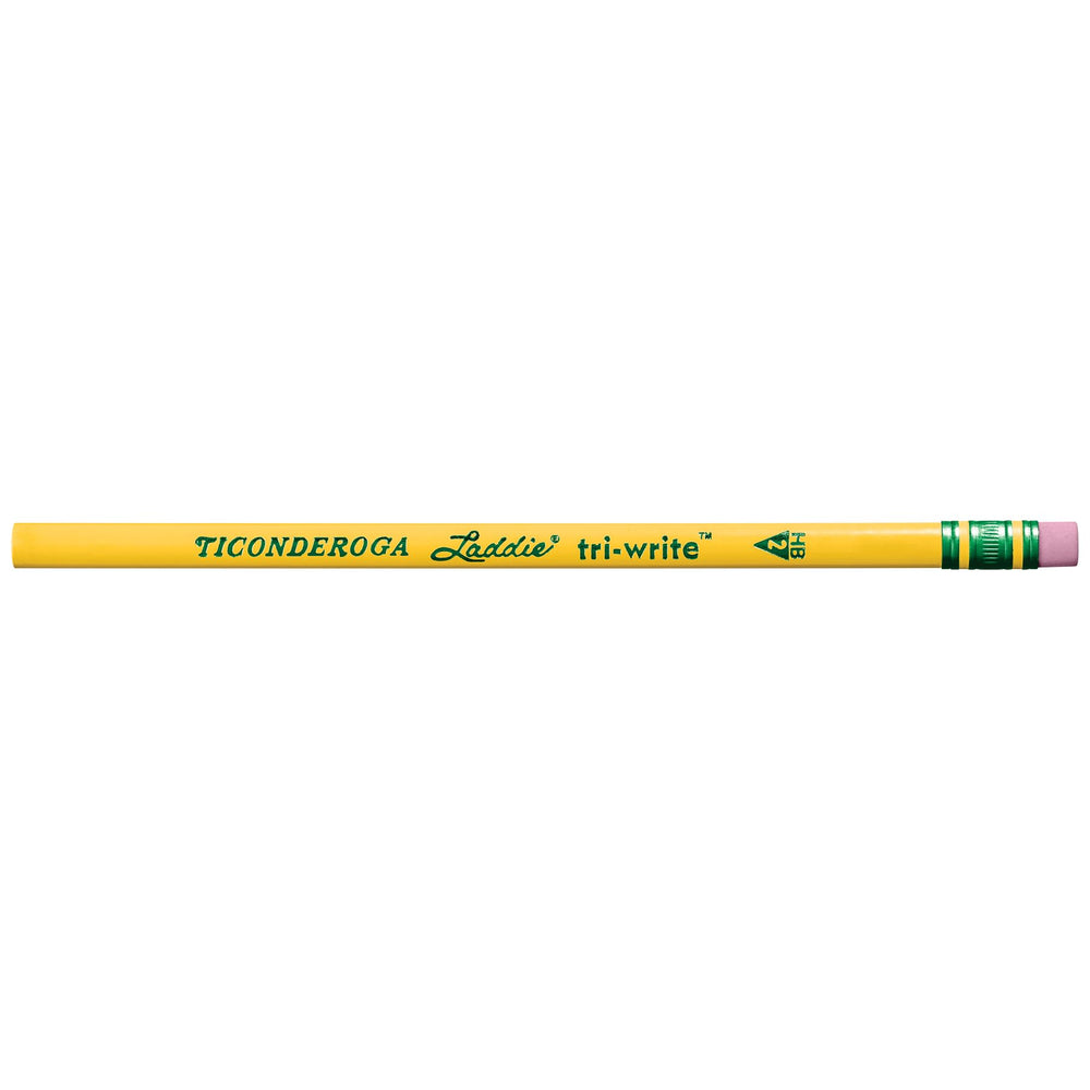 Ticonderoga detalle de madera para afilado suave y duradero