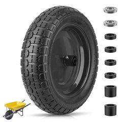 TICONN front view of full wheel assembly showing ready-to-install benefit