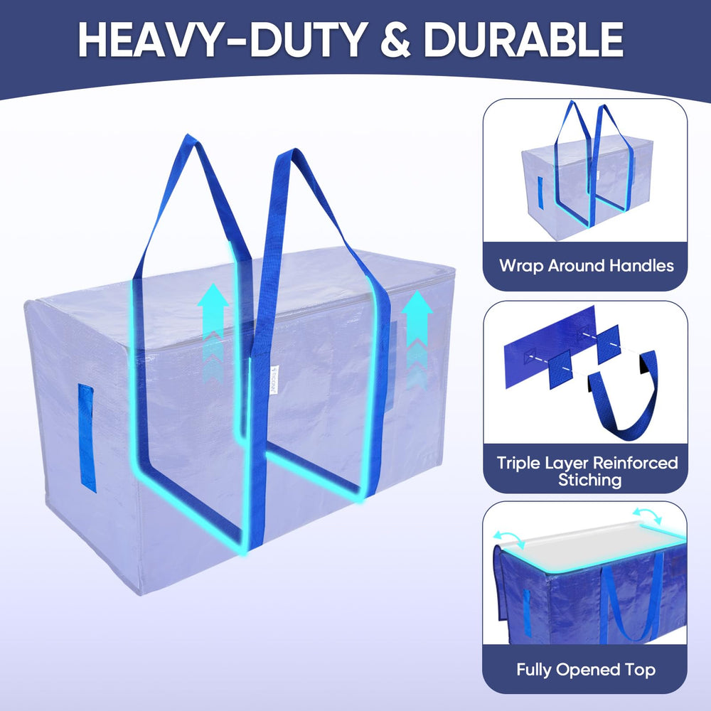 TICONN open-top bag being loaded for fast packing and easy access