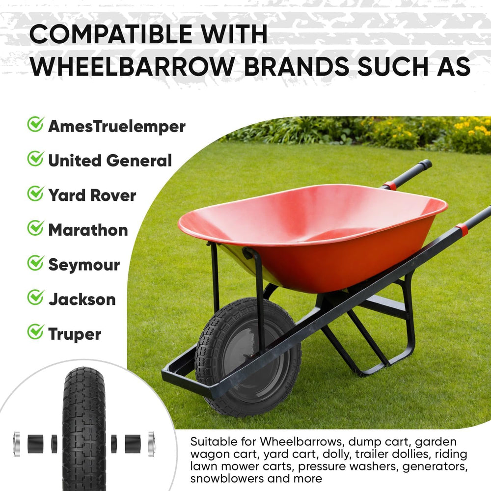 TICONN wheel beside ruler showing 14.5-inch scale for fit verification benefit