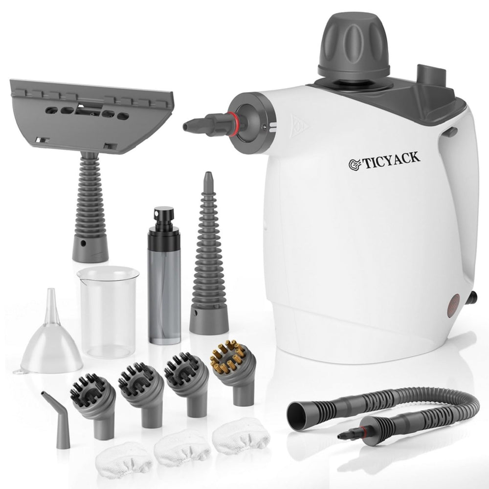 TICYACK vista frontal del vaporizador, diseño compacto y funcionalidad rápida