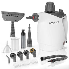 TICYACK vista frontal del vaporizador, diseño compacto y funcionalidad rápida
