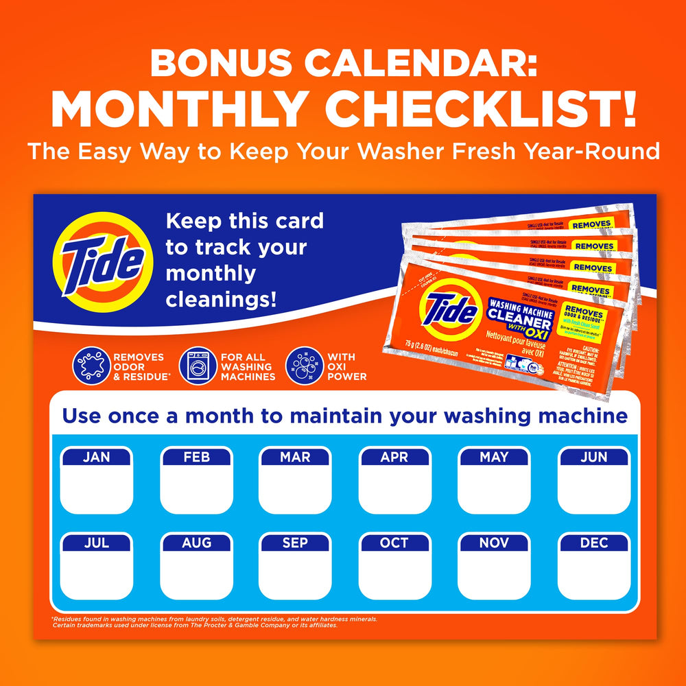 Tide producto en una lavandería hogareña mostrando frescura y mantenimiento sencillo