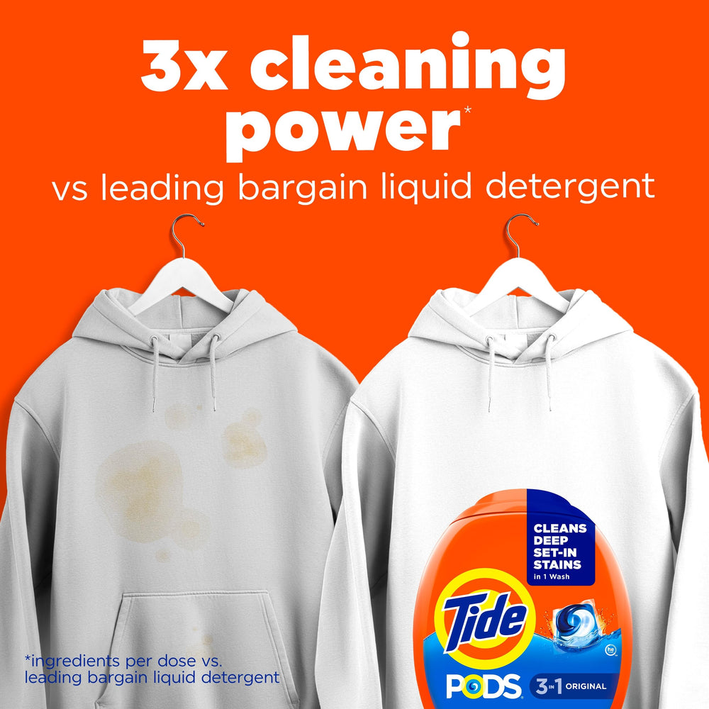 Tide cápsula vista cercana destacando la dosificación precisa