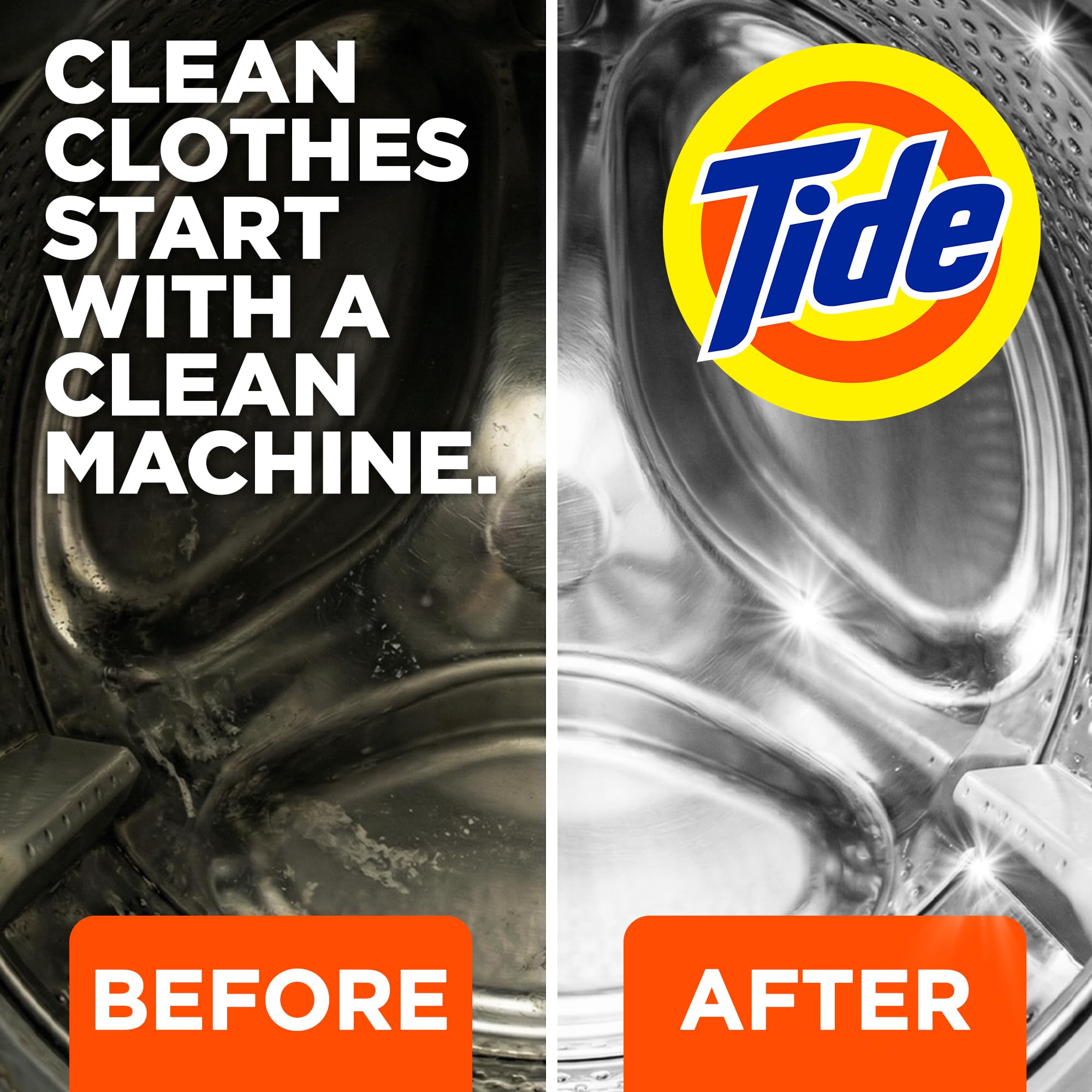 Tide polvo en primer plano mostrando textura activa y disolución rápida