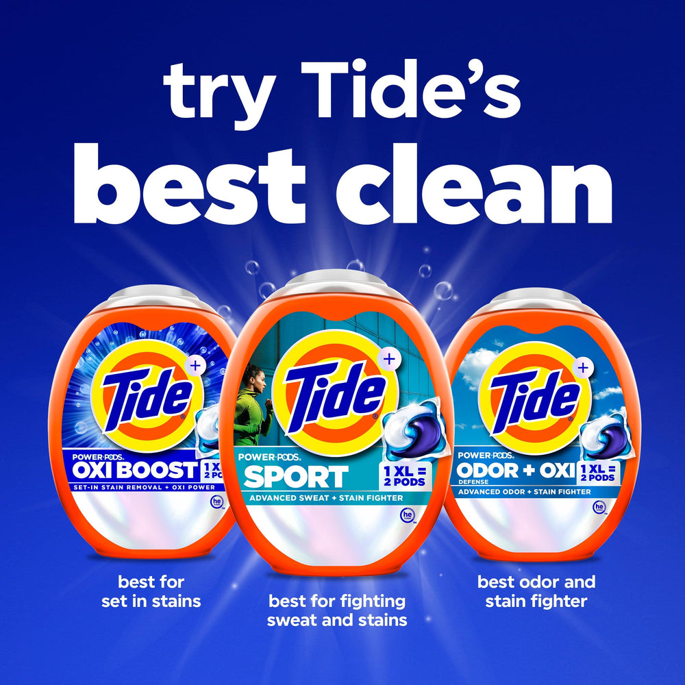 Tide ropa deportiva limpia tras lavado y aspecto fresco restaurado