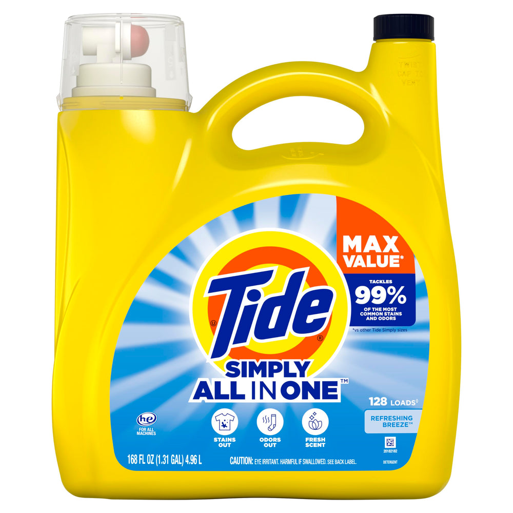 Tide resultado en ropa limpia y fresca tras lavado con aroma