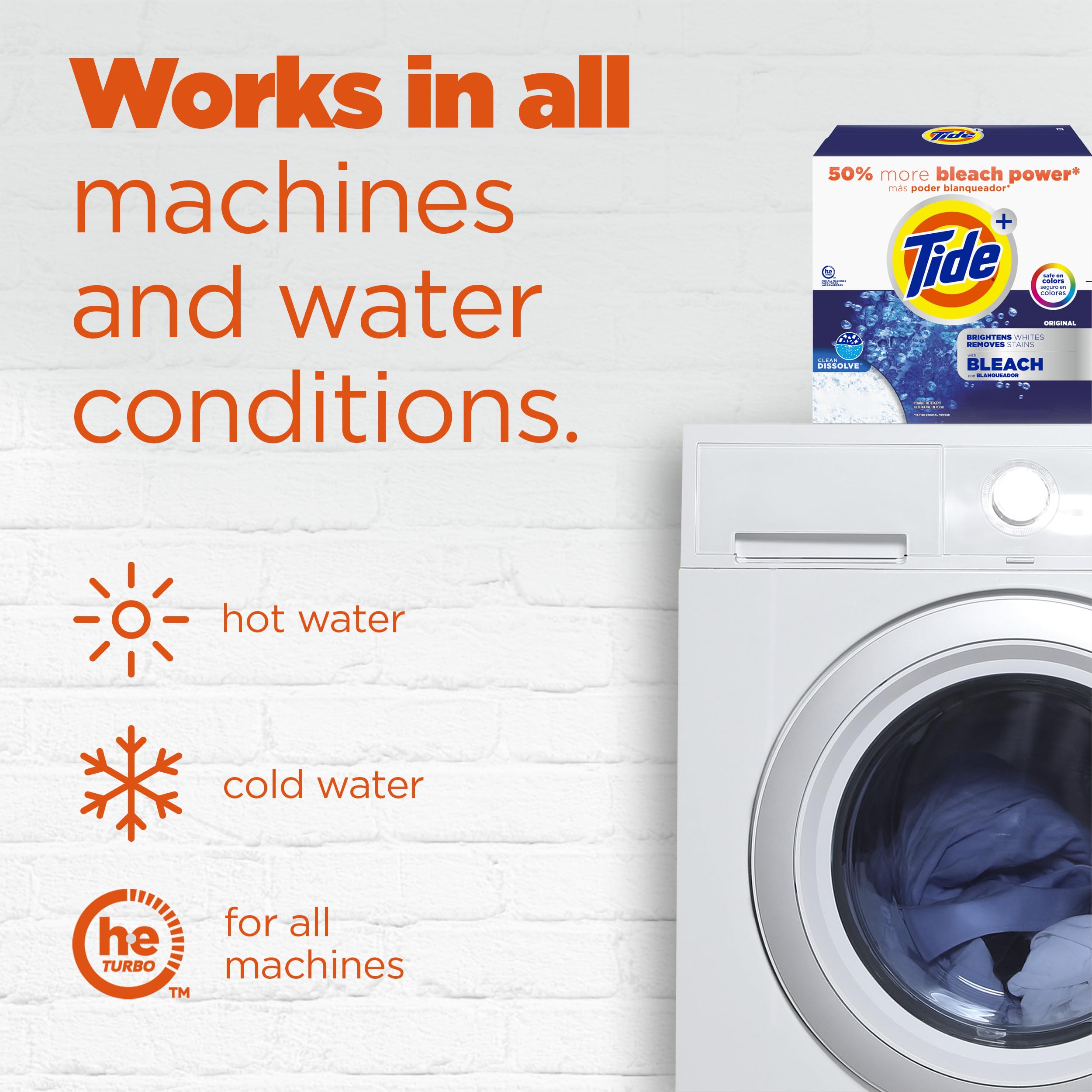 Tide tapa medidora enfocada, controla dosis y ahorra producto