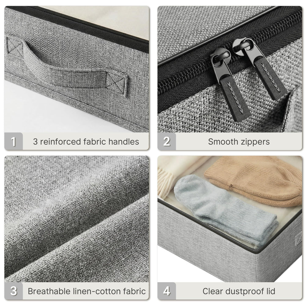 TidyCorner folded flat storage image shows compact collapse for offseason stowing
