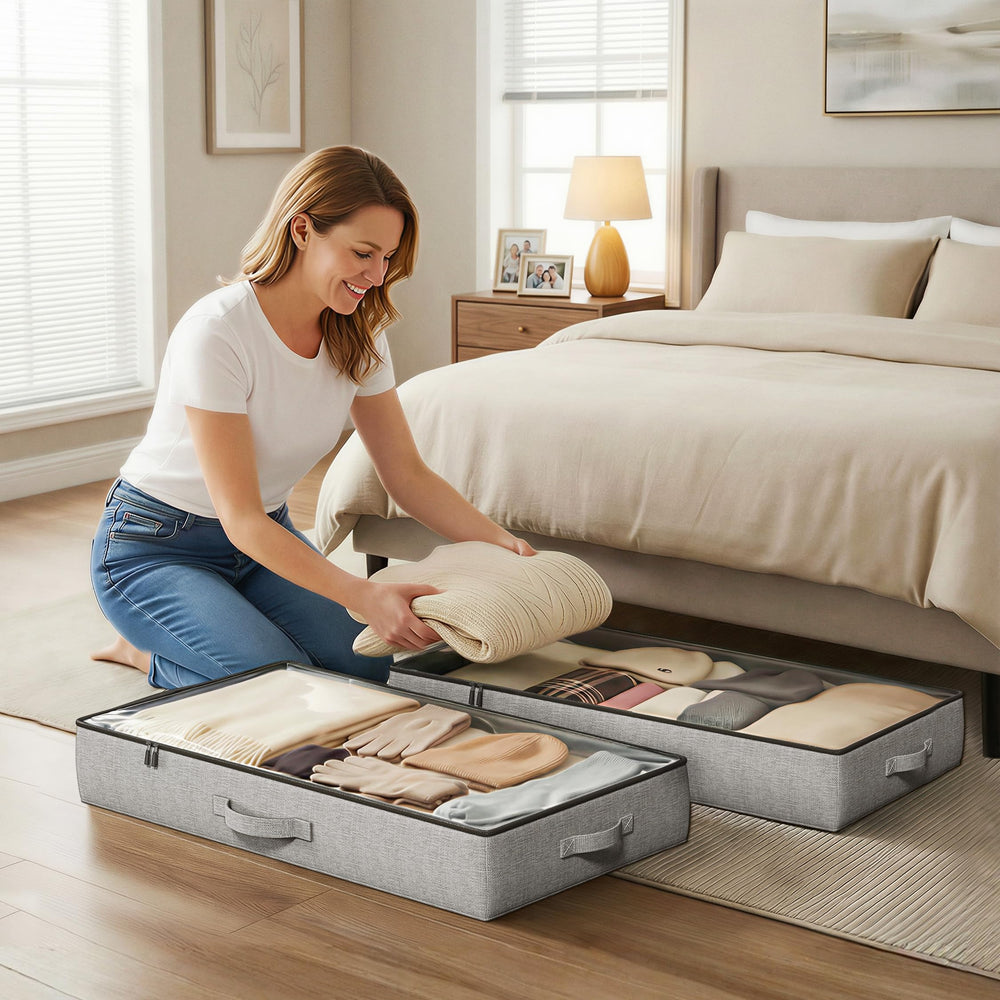 TidyCorner open container with clothing displays organized contents and easy access