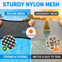 TidyMister labio biselado recogiendo hojas, mejora recolección en fondo y borde