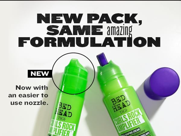 TIGI Bed Head crema aplicada en manos para fácil distribución y control