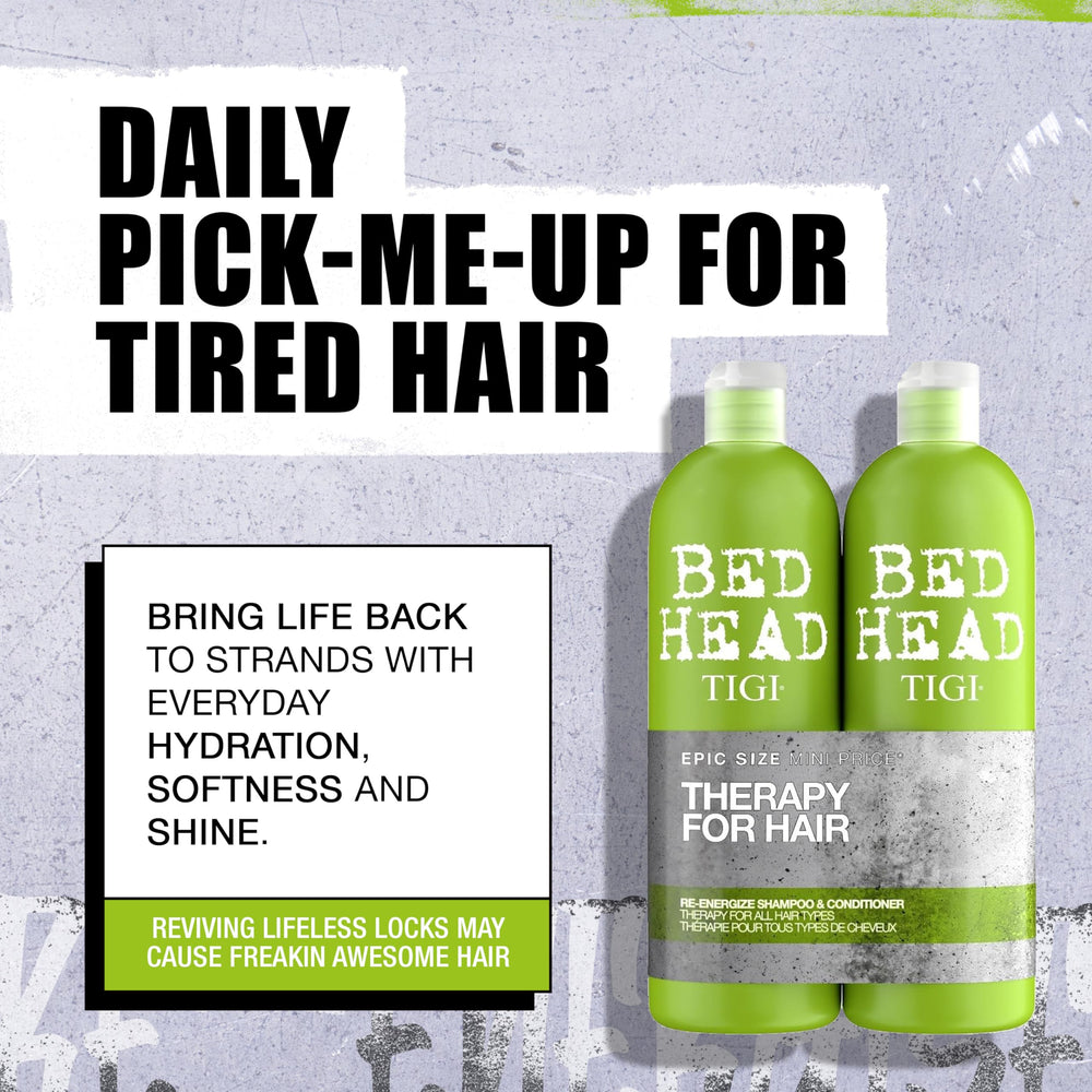 TIGI Bed Head textura de espuma rica que limpia sin resecar el cabello