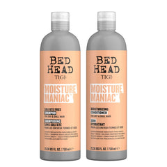 TIGI Moisture Maniac frontal mostrando diseño y tamaño práctico