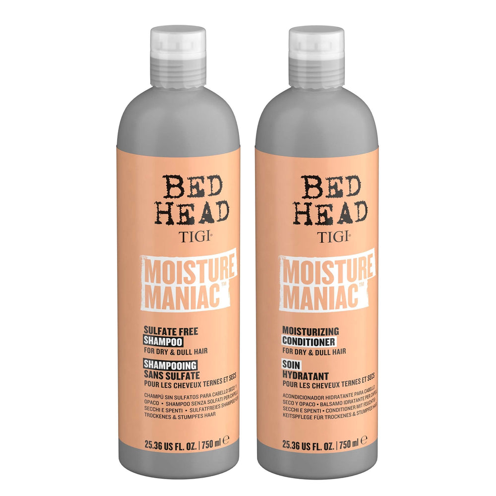 TIGI Moisture Maniac textura cremosa con aceite de argán nutritivo